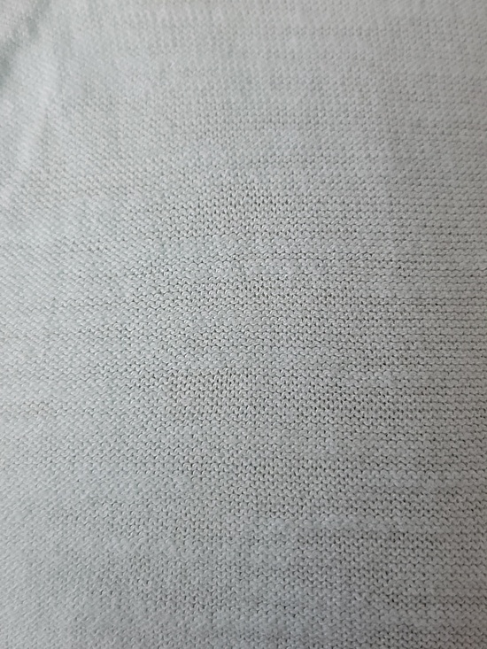 LOFT OUTLET Seafoam Aqua Textured Lightweight 3/4 Sleeve Crewneck Cardigan L - Picture 5 of 7